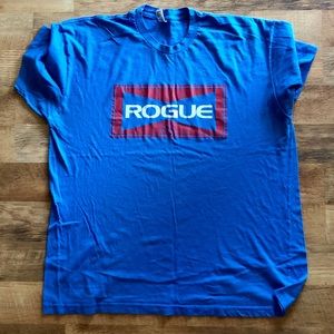 Rogue Fitness t-shirt.